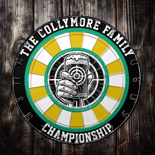 Man Cave Beer Target Design Dartbord