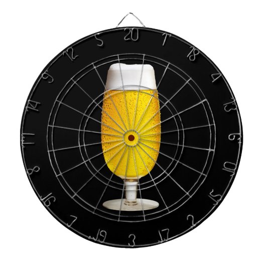 Man Cave! Bier liefhebbende leuke tijden Dartboard Dartbord (Voorkant)