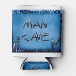 Man Cave Blauwe Kristallen Blikjeskoeler