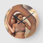 Man Cave Clock Ronde Klok (Voorkant)