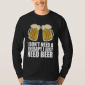 Man cave Craft beer Drunken T-shirt (Voorkant)