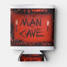 Man Cave Fakkels Rood en Zwart