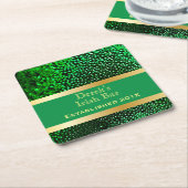 Man Cave Funny Beer Kartonnen Onderzetters (Schuin)