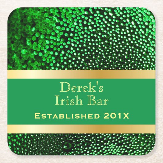 Man Cave Funny Beer Kartonnen Onderzetters (Voorkant)