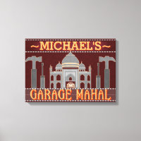 Man Cave Funny Garage Mahal Tools | Aangepaste naa