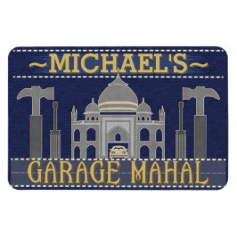 Man Cave Funny Garage Mahal Tools | Aangepaste naa Magneet