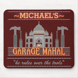 Man Cave Funny Garage Mahal Tools | Aangepaste naa Muismat