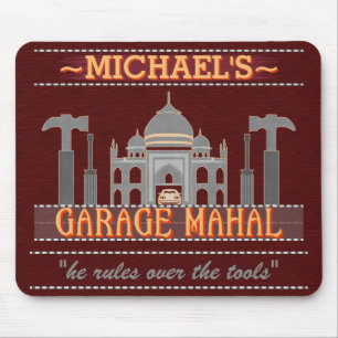 Man Cave Funny Garage Mahal Tools   Aangepaste naa Muismat