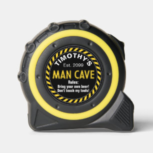 Man Cave Garage Meetlint Regels Rolmaat