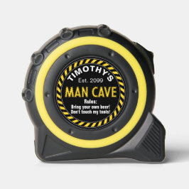 Man Cave Garage Tape Meetregels Rolmaat