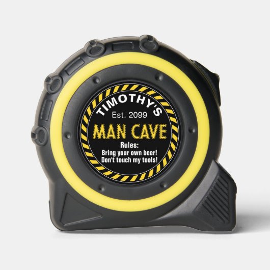 Man Cave Garage Tape Meetregels Rolmaat (Voorkant)
