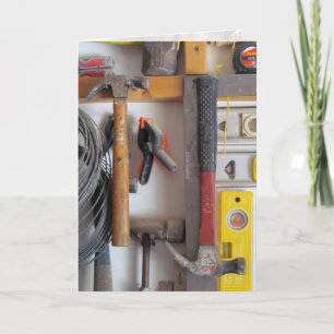 Man Cave - Gereedschap - Vaderdag Kaart