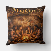 Man cave grote luxe kussen (Achterkant)