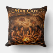 Man cave grote luxe kussen (Voorkant)