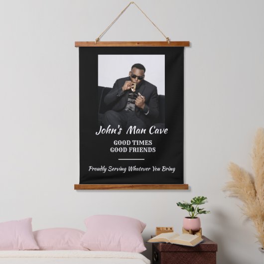 Man Cave Hangend Wandkleed (Slaapkamer)