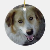 Man Cave Mascot - Vastgesteld (jaar toevoegen) Keramisch Ornament (Achterkant)