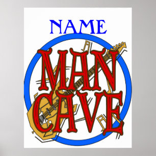 Man Cave, NAAM voegt tekst toe Poster