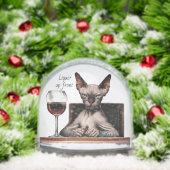 Man Cave Noveltieit Sneeuwbol (Kerstmis)