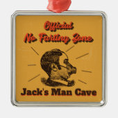 Man Cave Ornament - geen Farting Zone! (Voorkant)