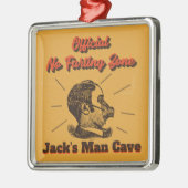 Man Cave Ornament - geen Farting Zone! (Links)