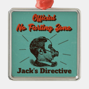 Man Cave Ornament - geen Farting Zone!