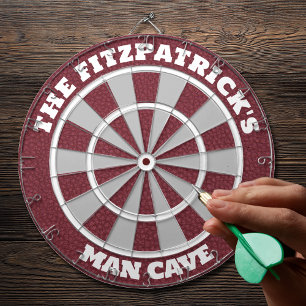 Man Cave Personalized Dartbord