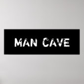 Man Cave Poster (Voorkant)