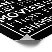 Man Cave Poster (Hoek)