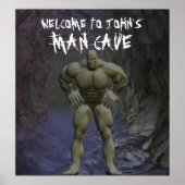 Man Cave Poster (Voorkant)