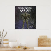 Man Cave Poster (Keuken)