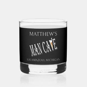 Man Cave Pub Rocks Whisky Glasses Drinkware Whisky Glas