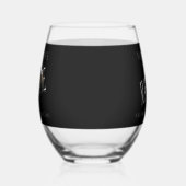 Man Cave Pub Stemless wijnglazen Drinkware Wijnglas Zonder Voet (Links)