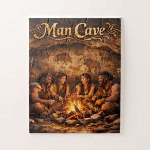 Man cave puzzel/legpuzzel/familieplezier legpuzzel