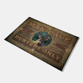 Man Cave Rug, alleen jagers Deurmat (Schuin)