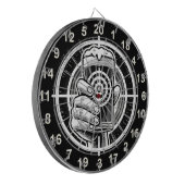 Man Cave Rustic Beer Design Dartbord (Voorkant Links)