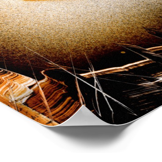 Man Cave Slate Poster (Hoek)