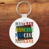 Man Cave Sleutelhanger (Voorkant)