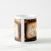 Man Cave Tan Slate Koffiemok (Center)