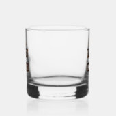 Man Cave Text Effect Rocks Whiskey Glass Drinkware Whisky Glas (Rechts)