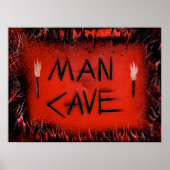 Man Cave Torches Poster (Voorkant)