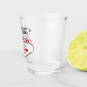 Man Cave - Vegas Stijl - Rood Shot Glas (Rechts)