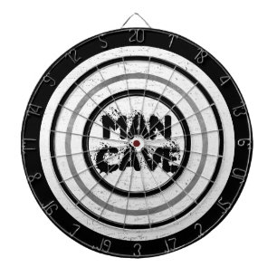 Man Cave White Wood Regulation Dart Board Dartbord