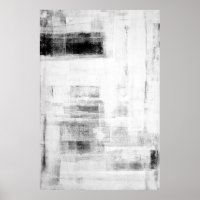 'Man Cave Worthy' Abstracte kunst in zwart-wit