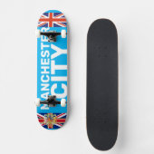 MAN CITY Skateboard (Voorkant)