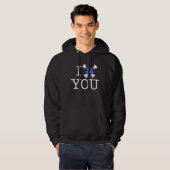 Man Crush Hooded Sweatshirt (Voorkant volledig)