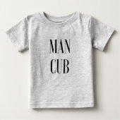 Man Cub Grafisch T-shirt (Voorkant)