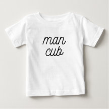 Man Cub Grafisch T-shirt