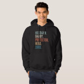 Man Daddy Protector Hero Beste Pap Sinds 1993 Hoodie (Voorkant volledig)