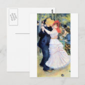 Man dansende renoir schilderij briefkaart (Voorkant / Achterkant)