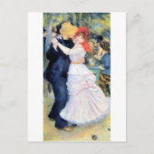 Man dansende renoir schilderij briefkaart (Voorkant)